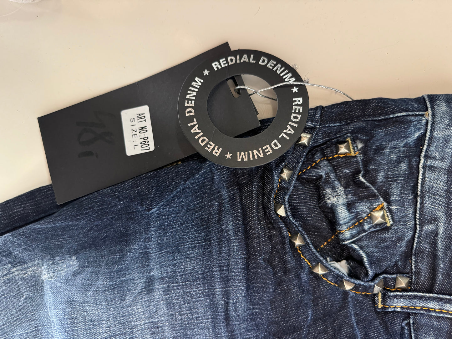 Lågmidjade jeans stl: S