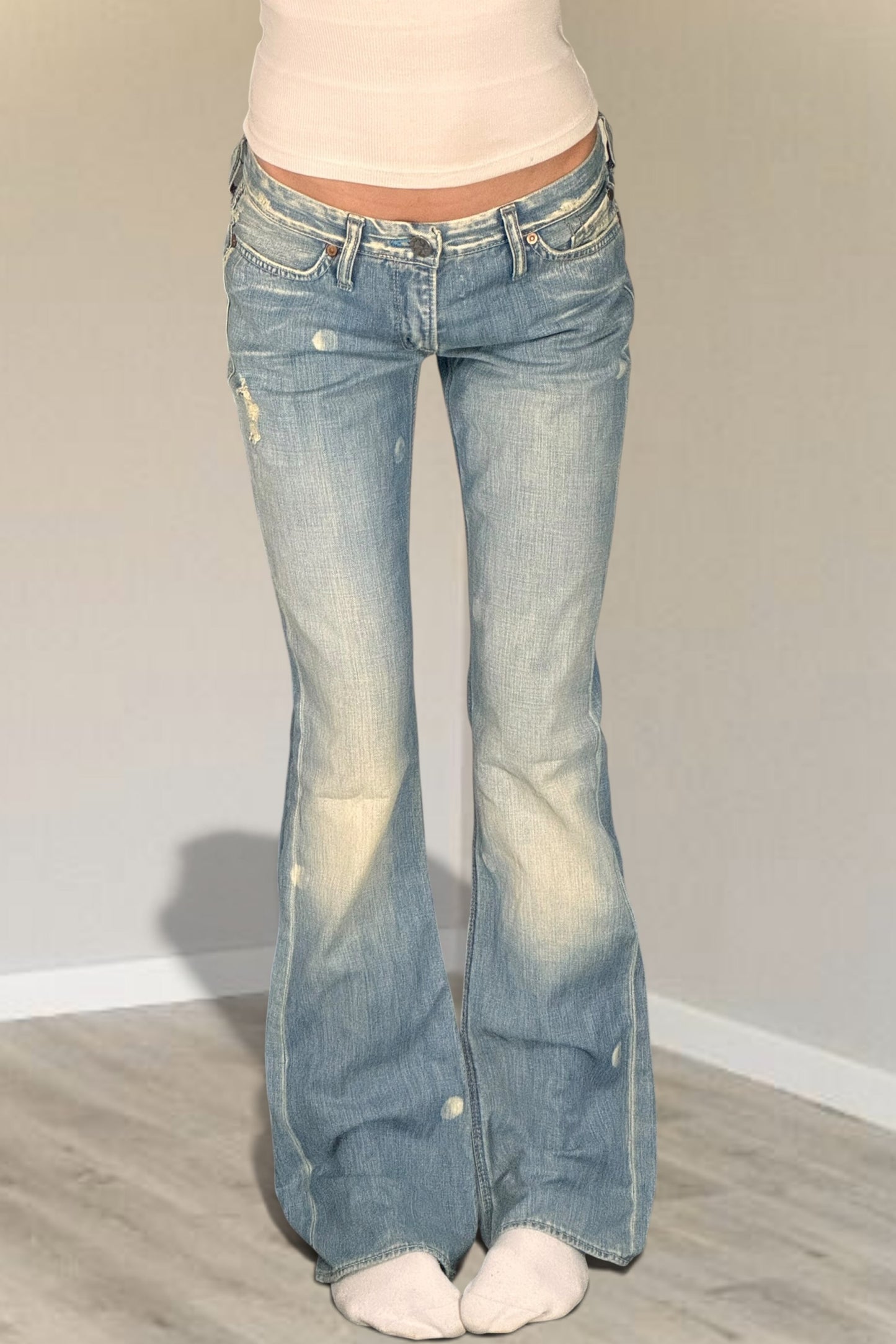 Lågmidjade jeans stl: XS/S