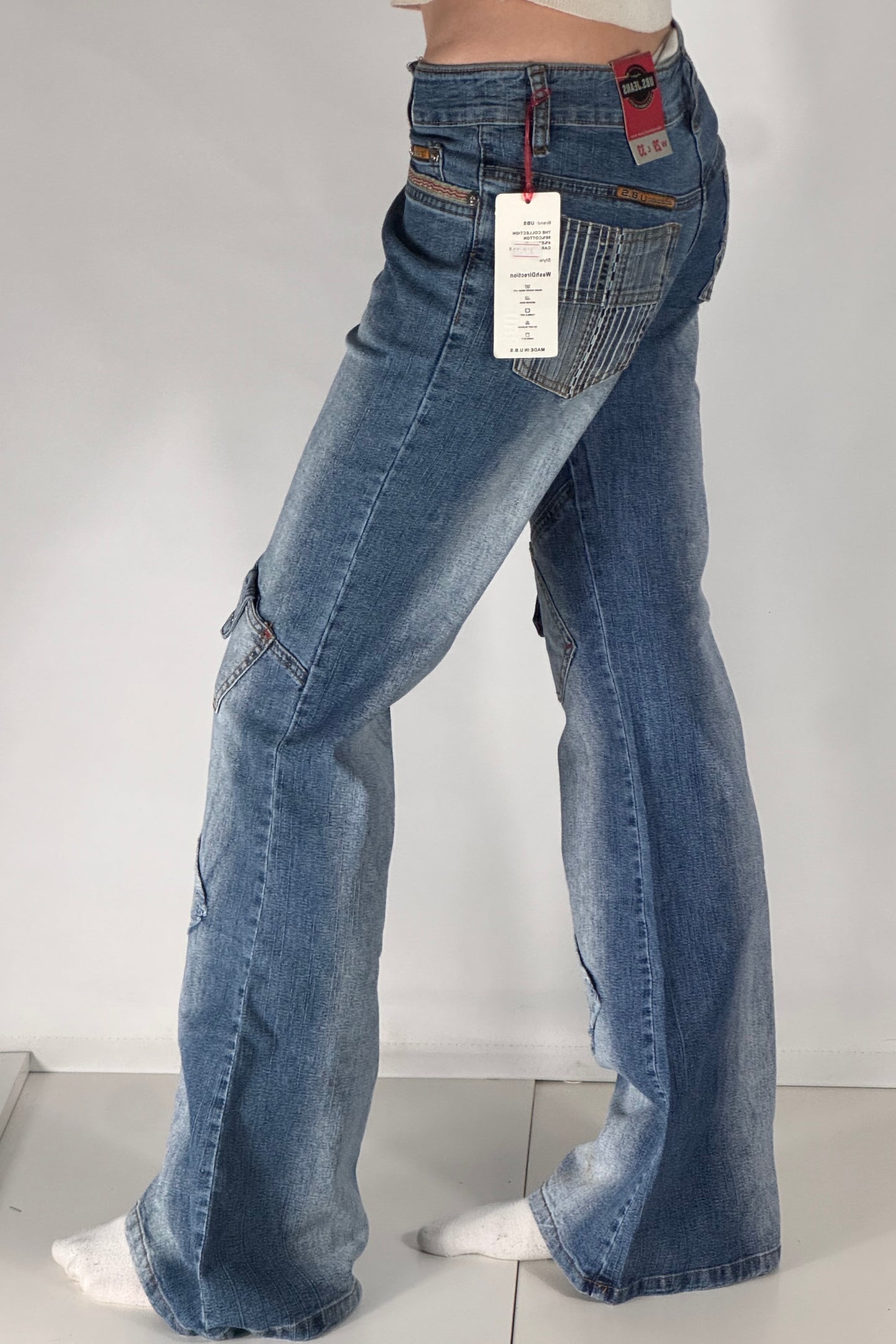 Lavlivede jeans str: XXS