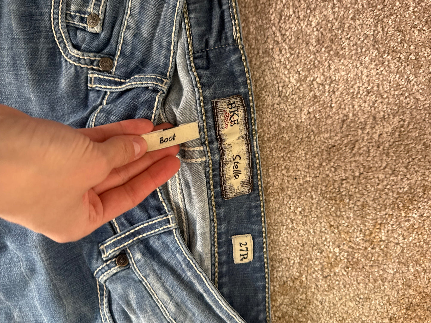 Lågmidjade jeans stl: (kopia 21)