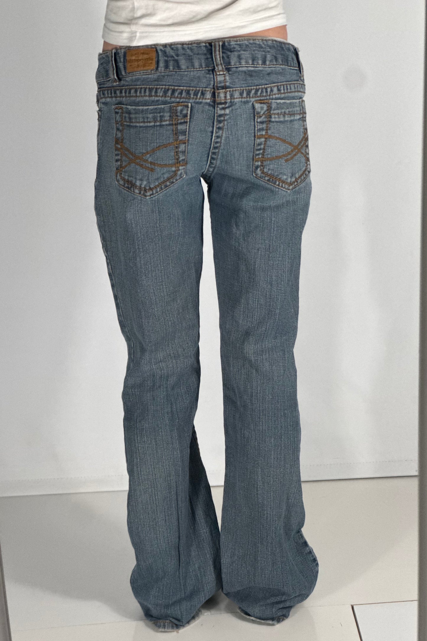 Lågmidjade jeans stl: S/M