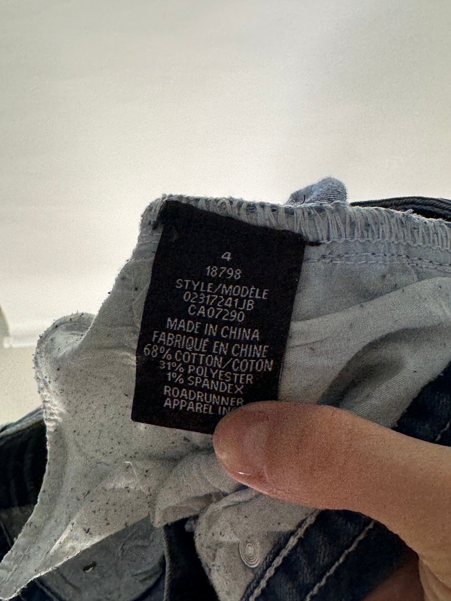 Lågmidjade jeans stl: S