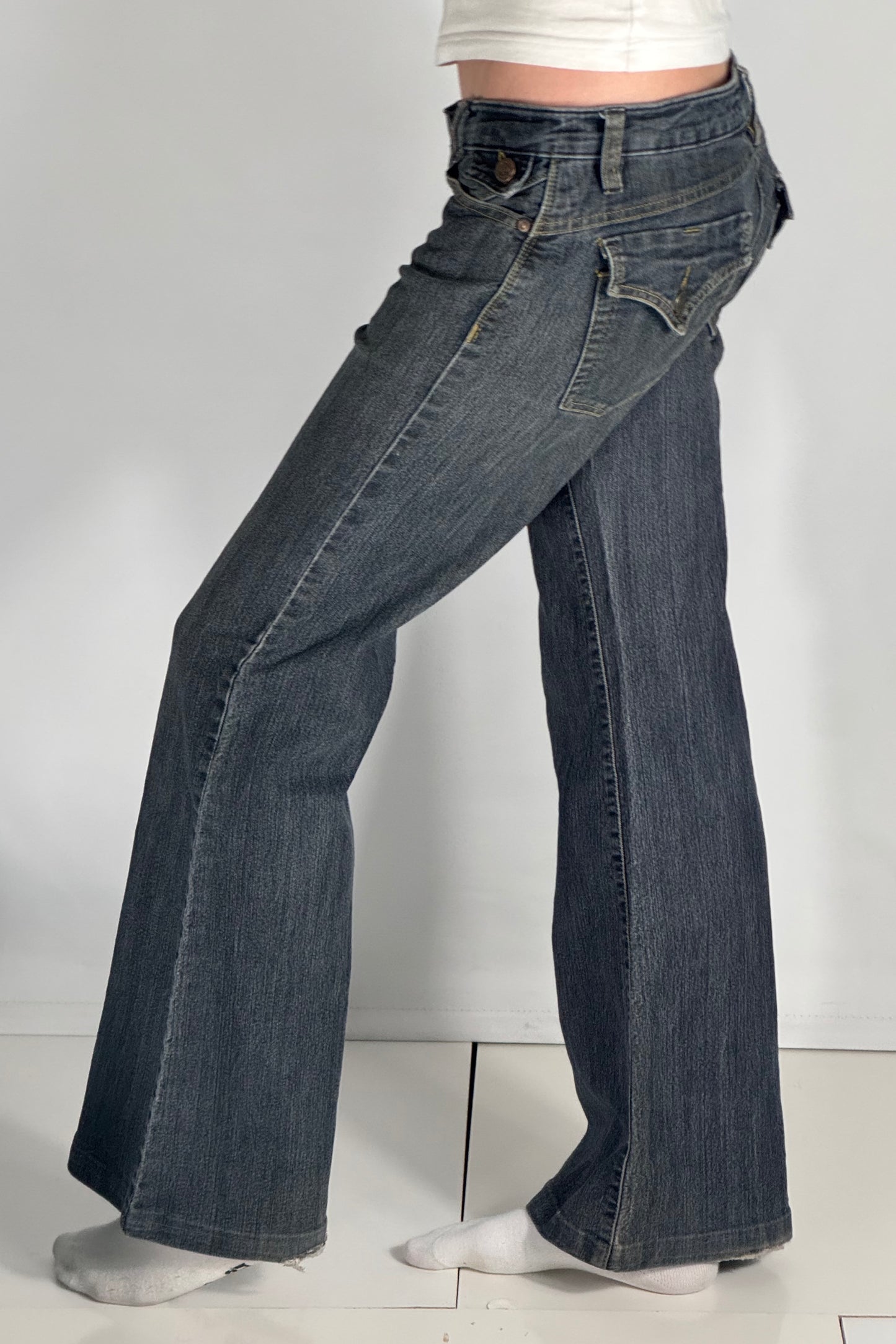 Lågmidjade jeans stl: S