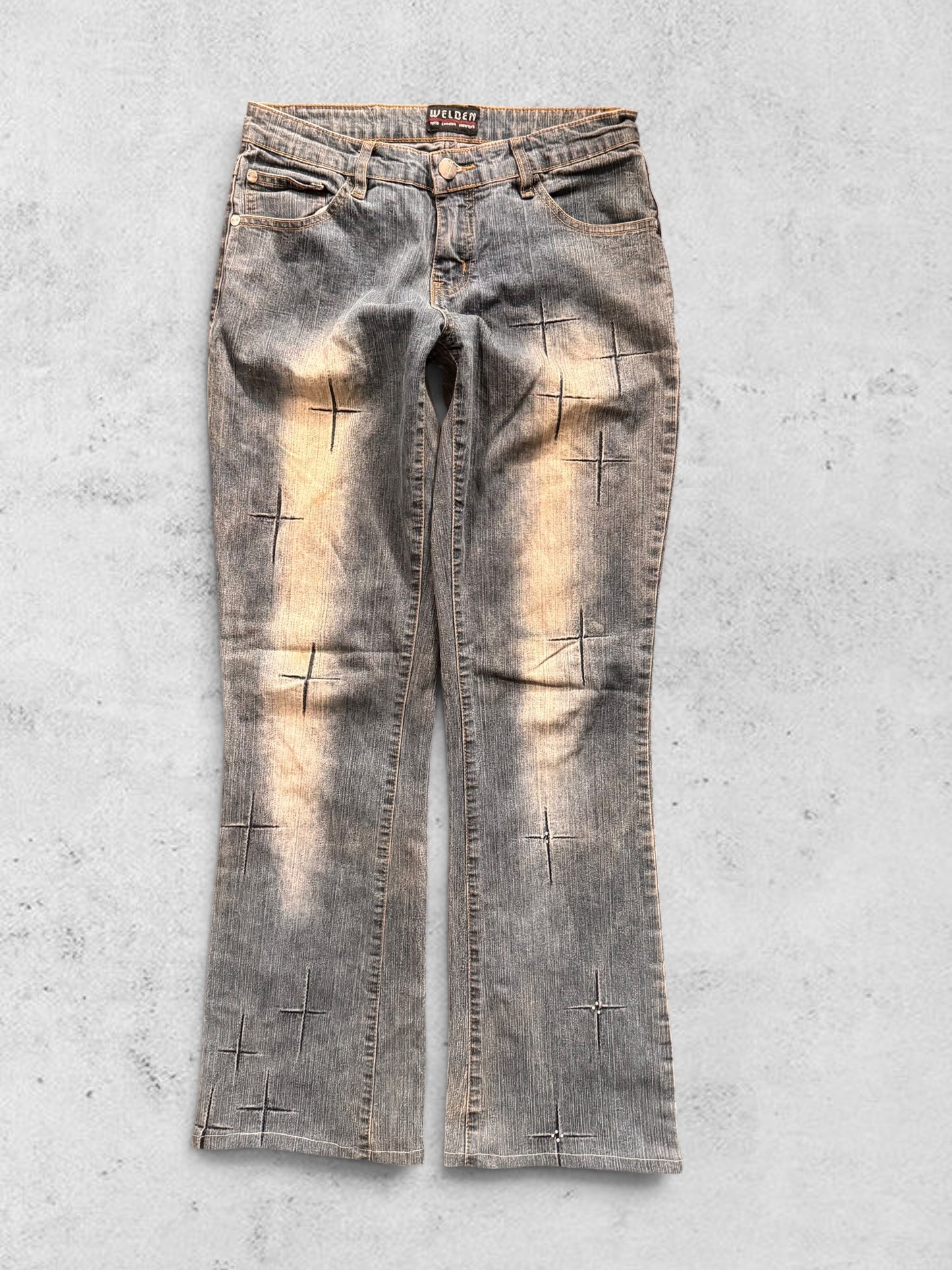 Lågmidjade jeans stl: XXS
