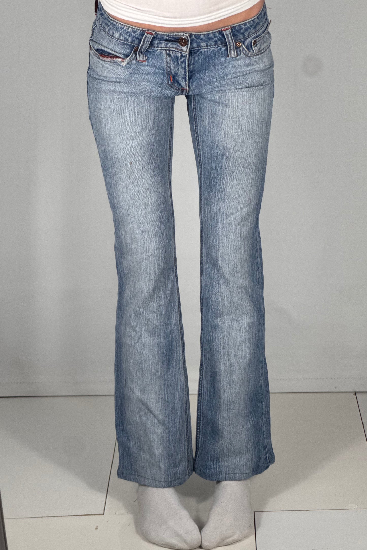 Lågmidjade jeans stl: XXS