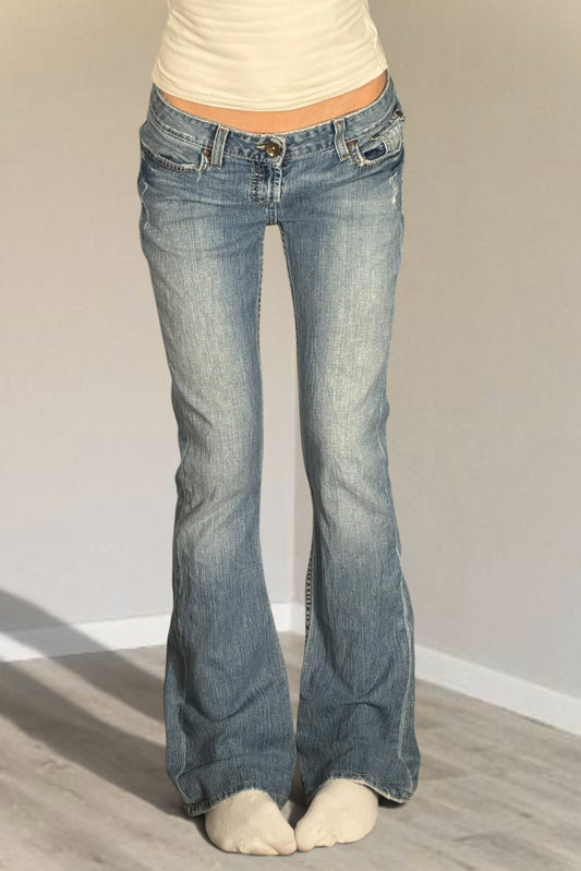 Lågmidjade jeans stl: S