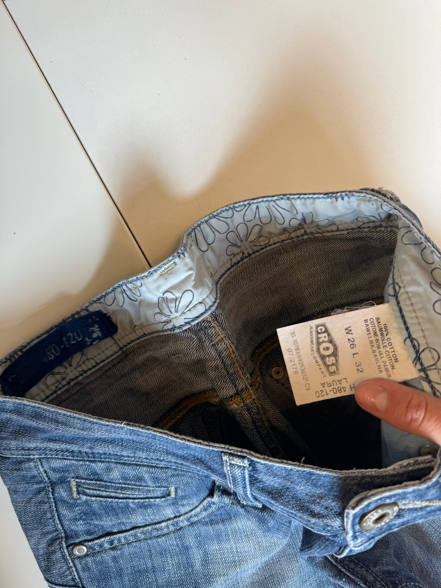 Lågmidjade jeans stl: XS