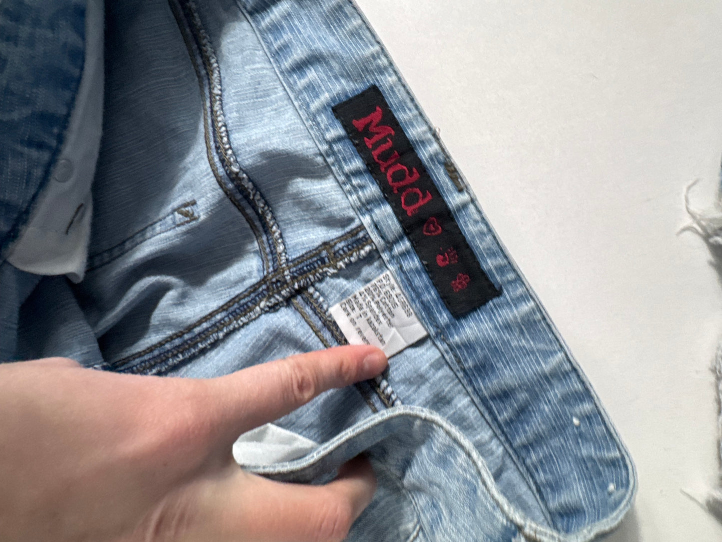 Lågmidjade jeans stl: S