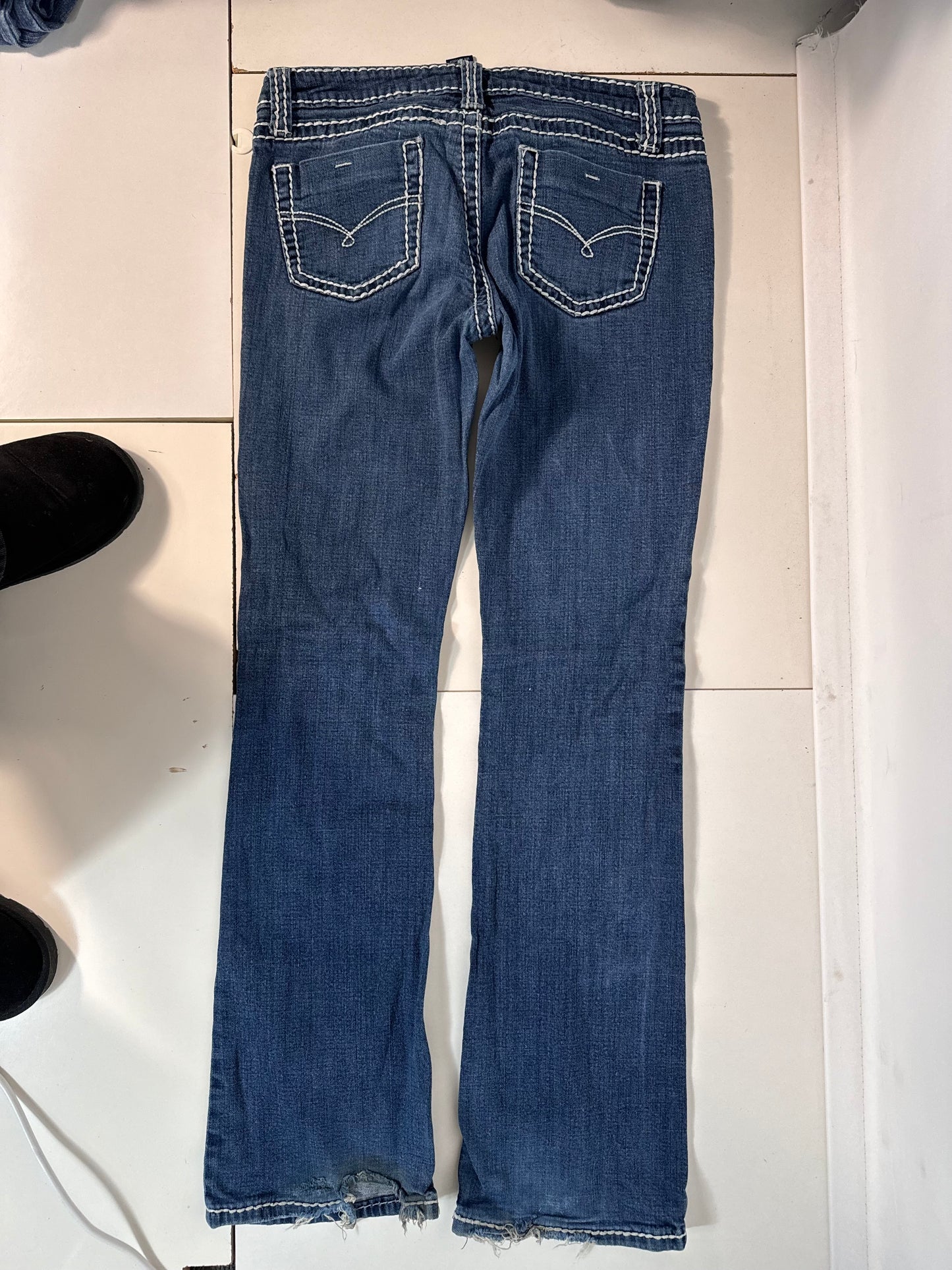 Lågmidjade jeans stl: S