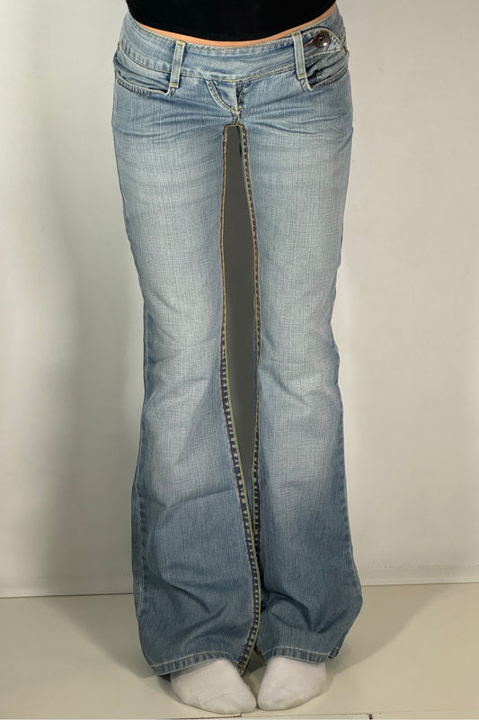 Lågmidjade jeans stl: XS