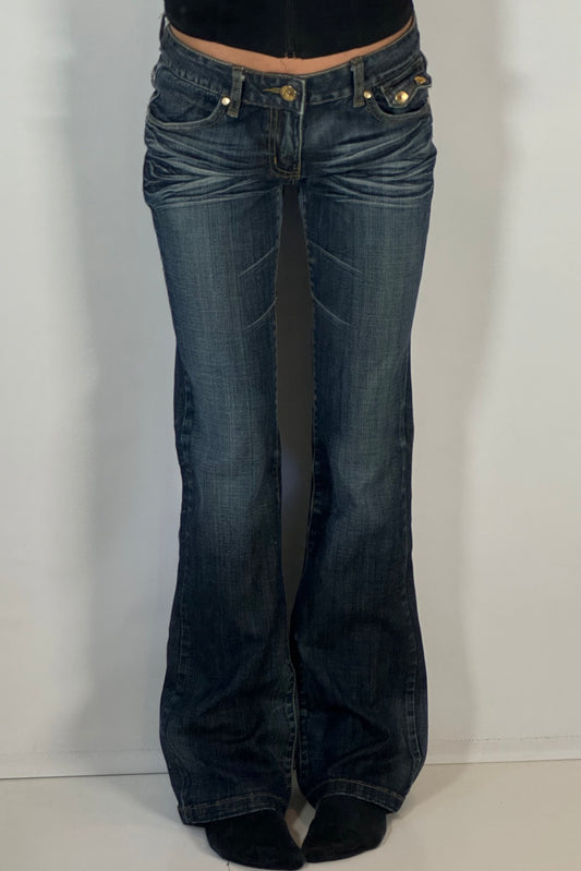 Lågmidjade jeans stl: S