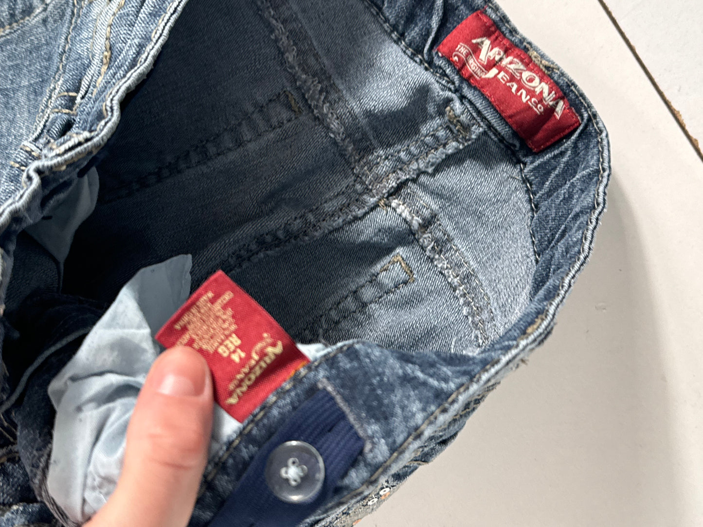 Lågmidjade jeans stl: XXS