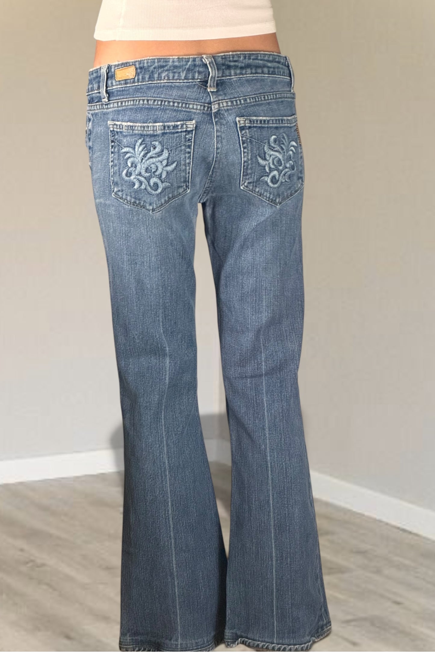 Lågmidjade jeans stl: S