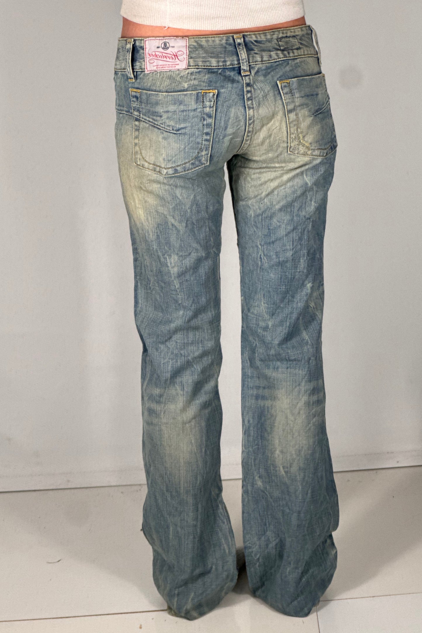 Lågmidjade jeans stl: S