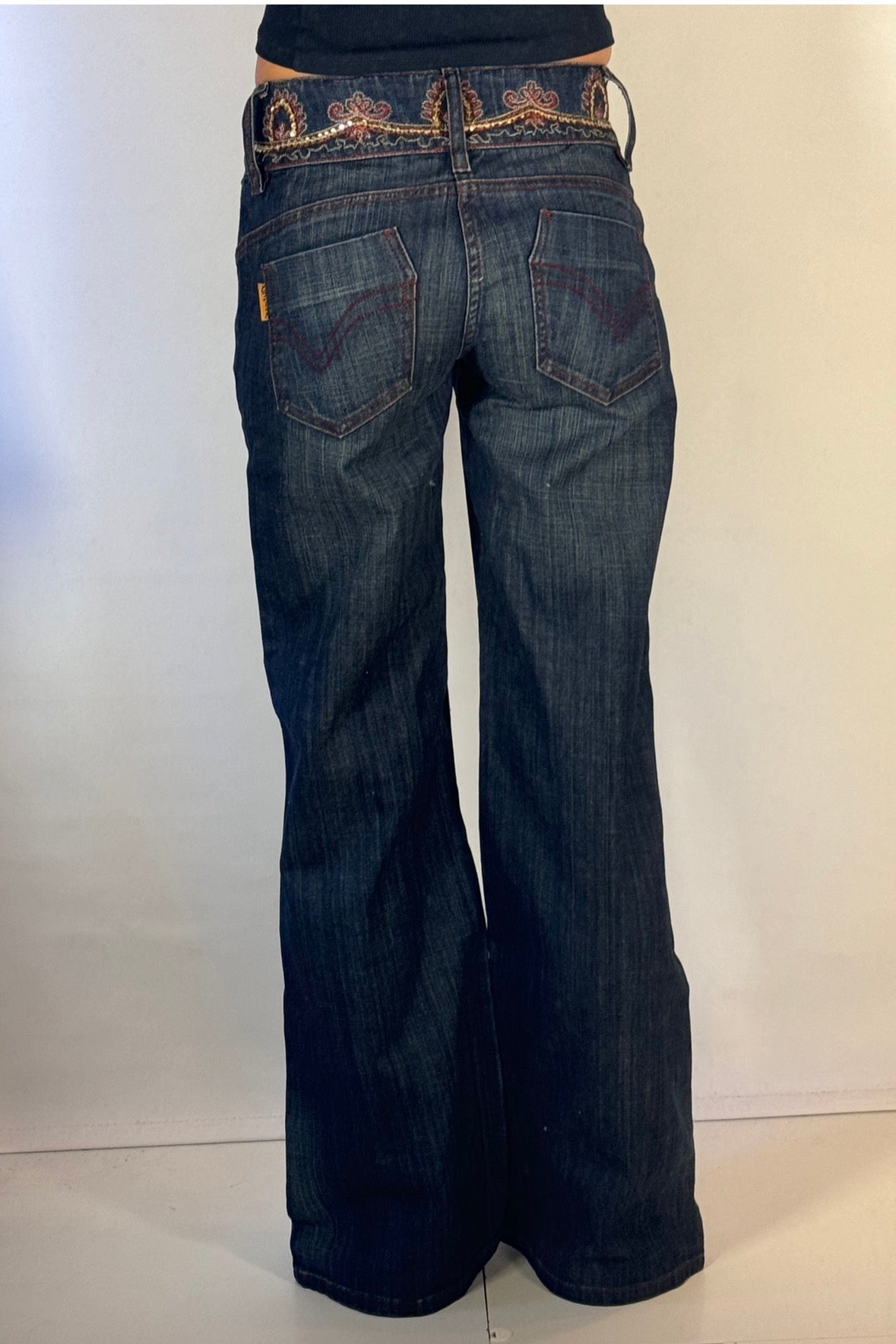 Lågmidjade jeans stl: XXS