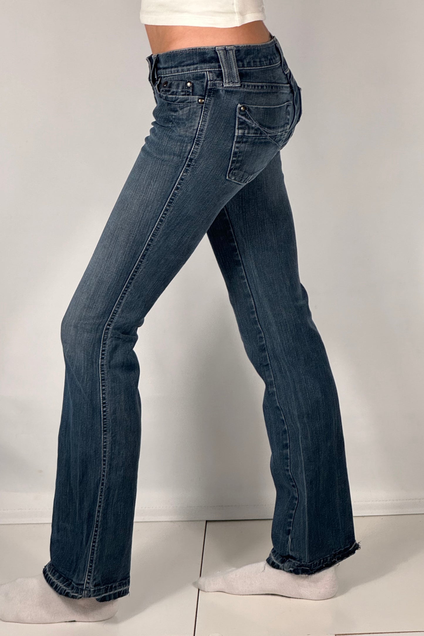 Lågmidjade jeans stl: XXS