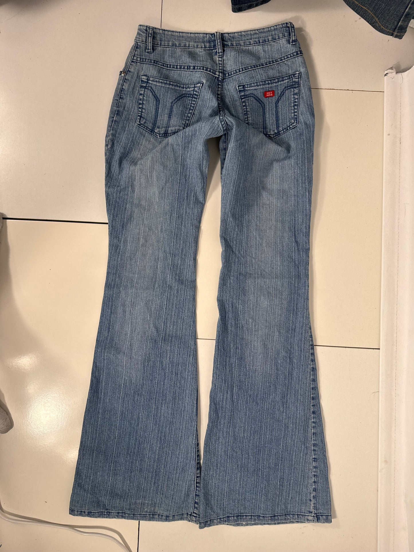 Lågmidjade jeans stl: XS