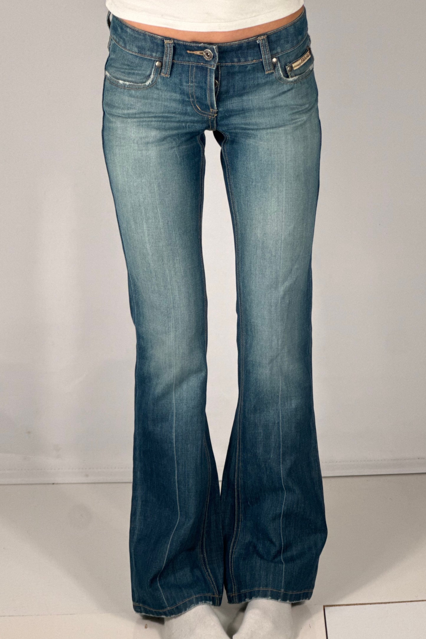 Lågmidjade jeans stl: XXS