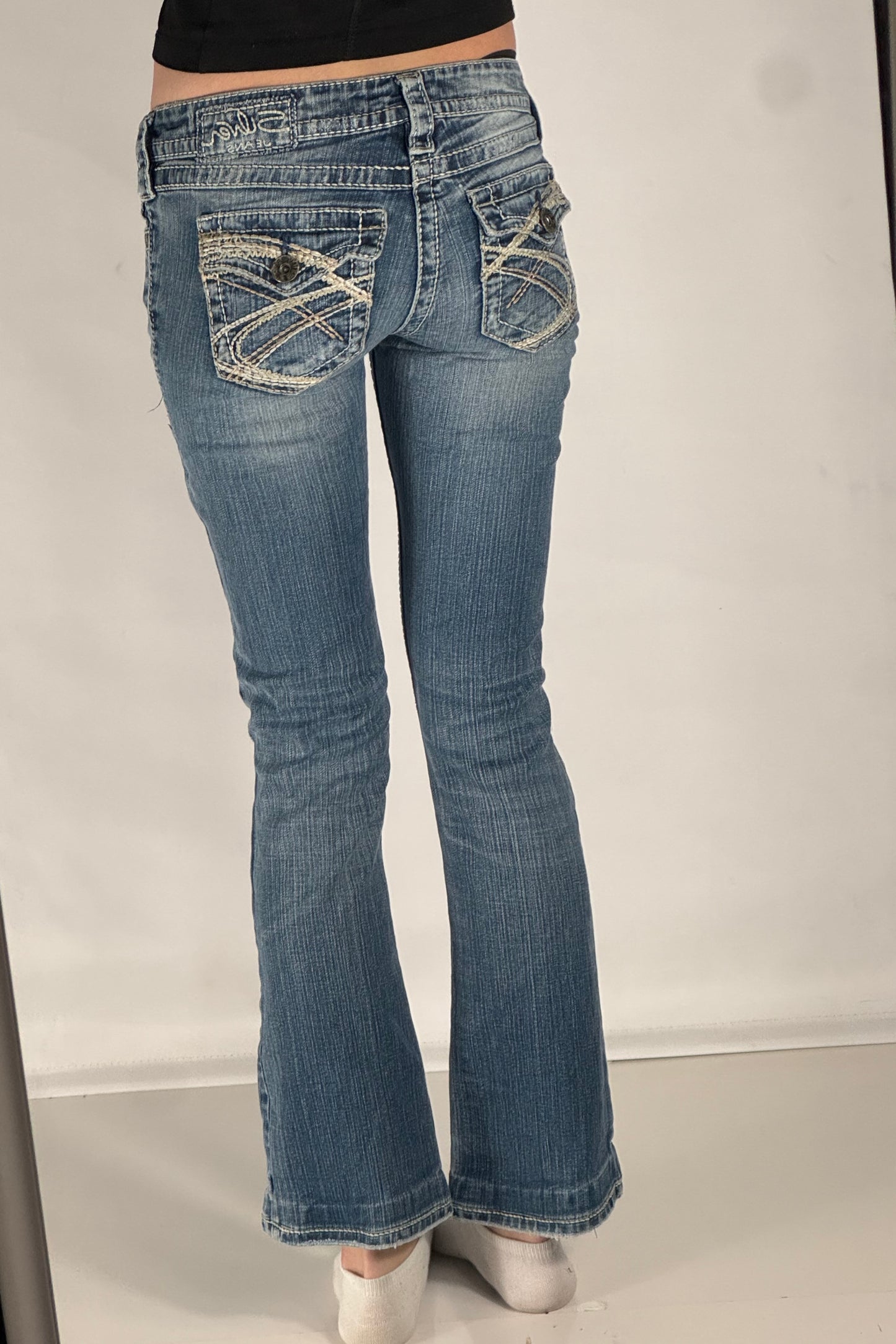 Lågmidjade jeans stl: XXS