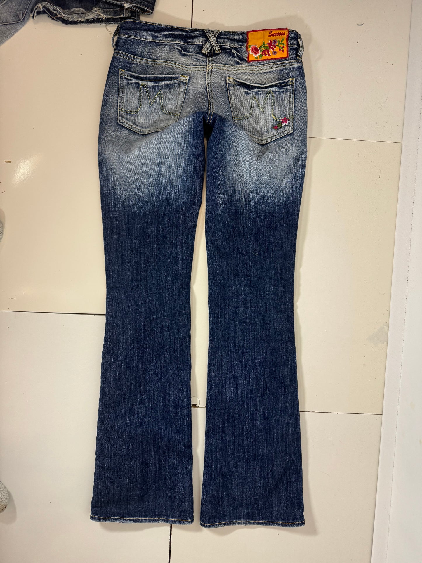Lågmidjade jeans stl: S