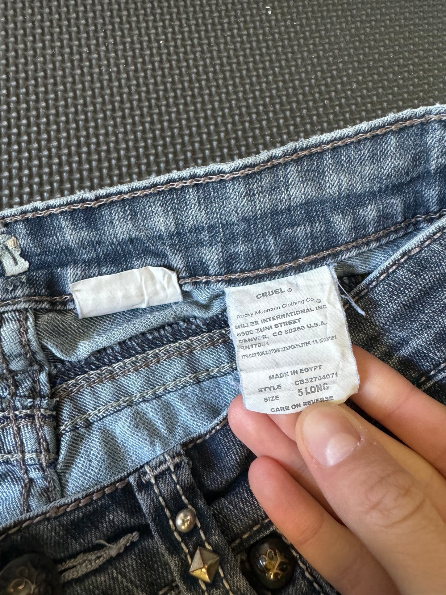 Lågmidjade jeans stl: XS