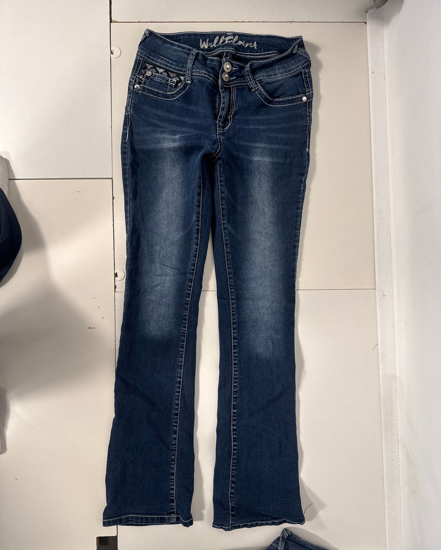 Lavtaljede jeans str: XS