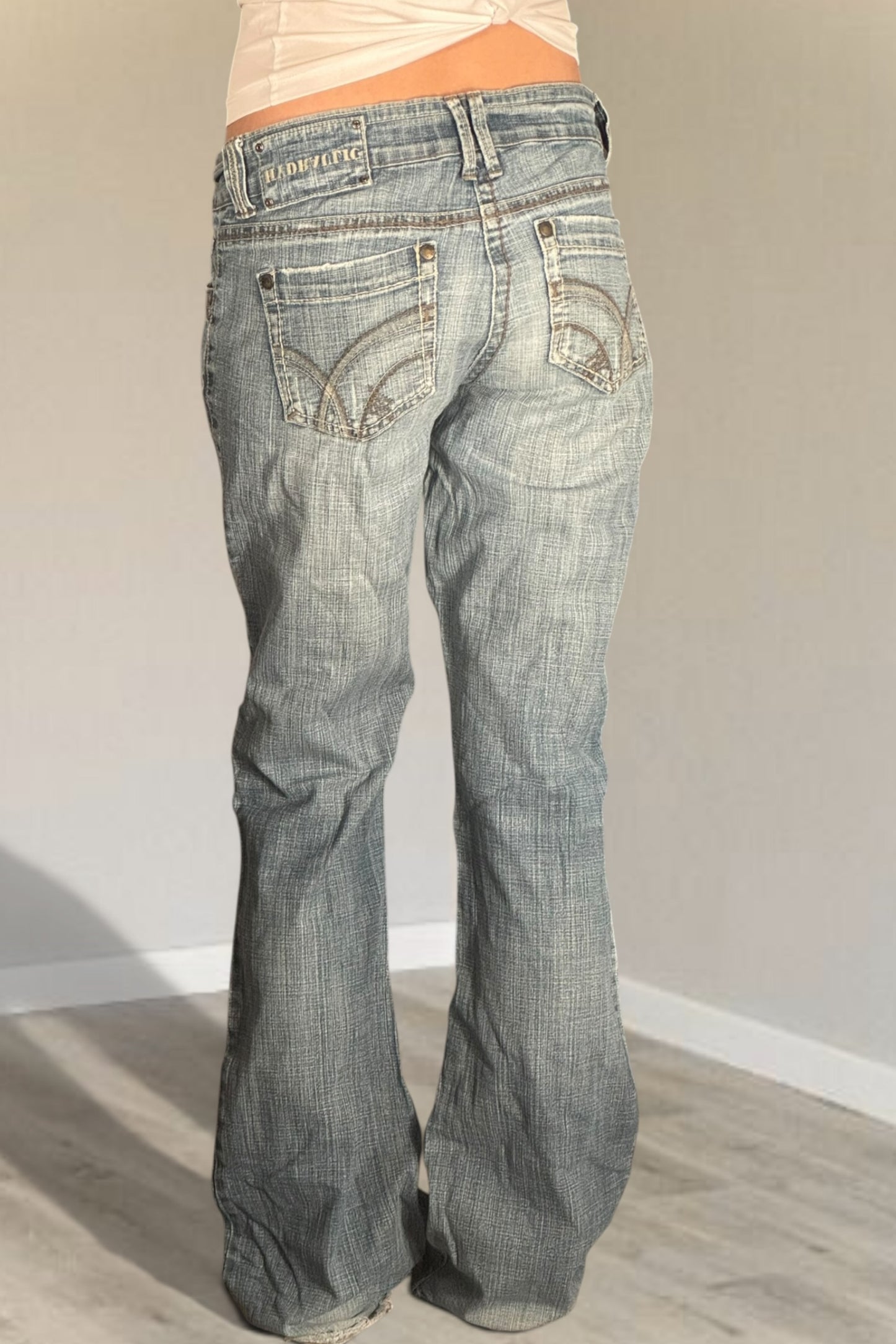 Lågmidjade jeans stl: S