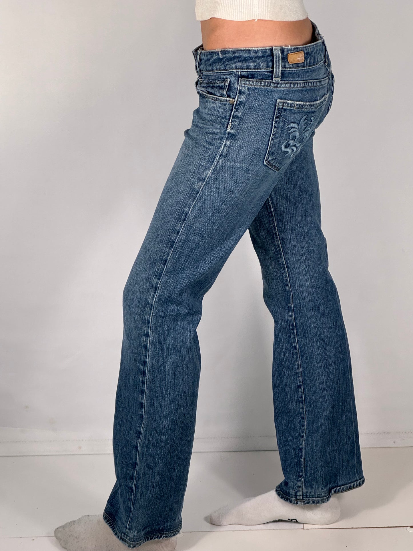 Lågmidjade jeans stl: S