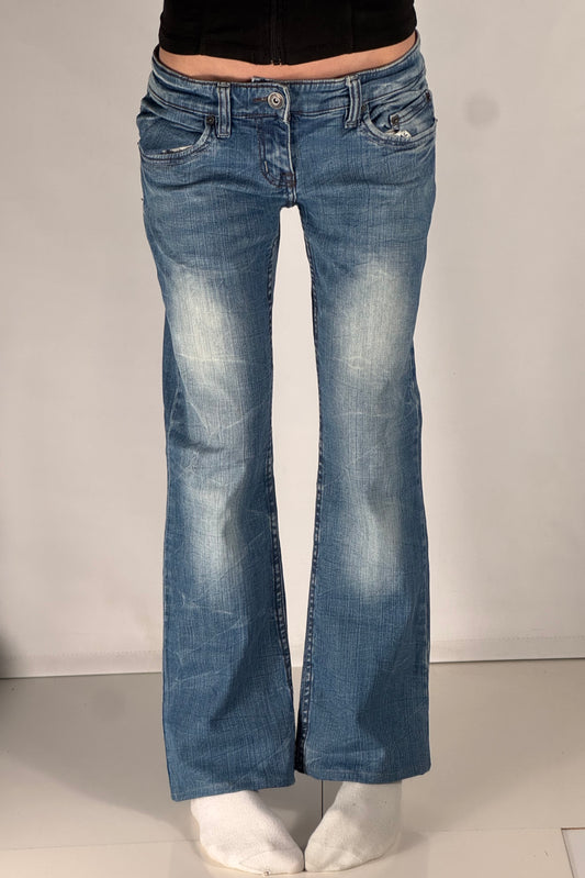Lågmidjade jeans stl: S