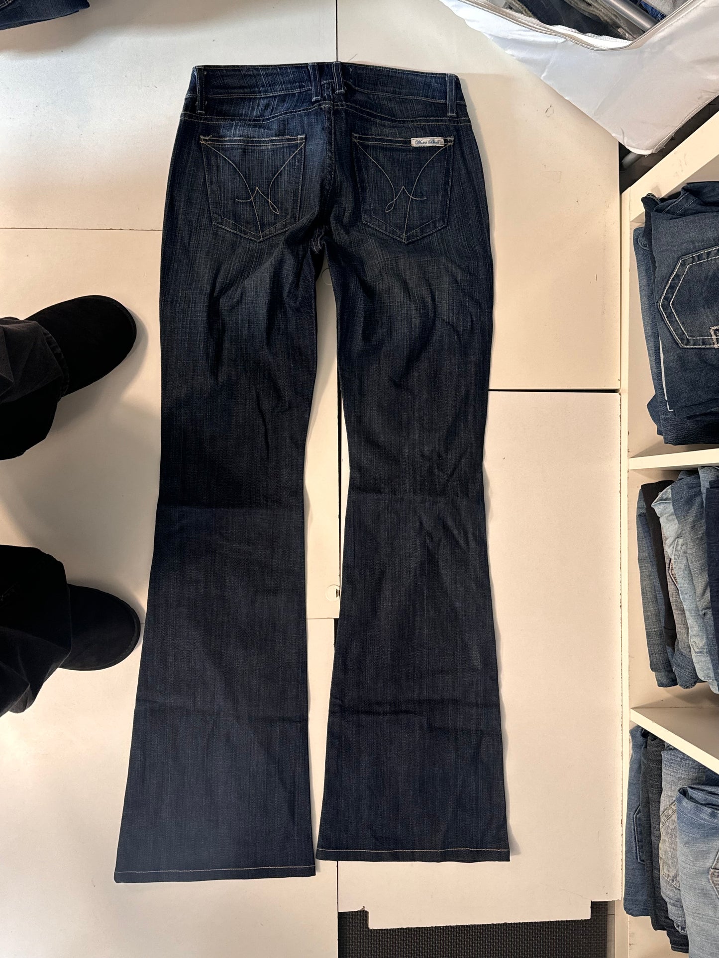 Lågmidjade jeans stl: S