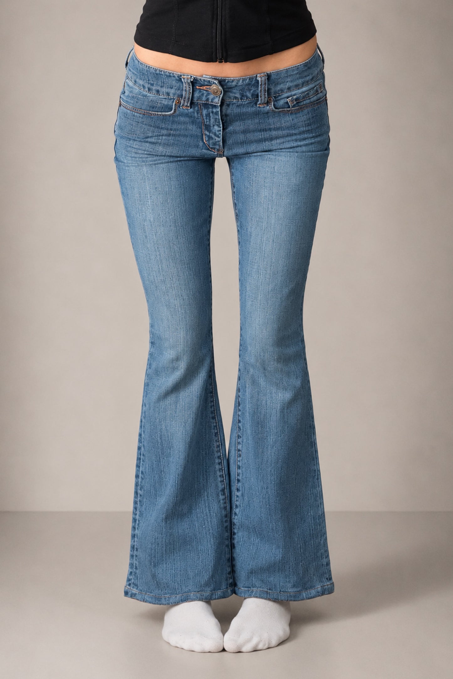 Lågmidjade jeans stl: XXS