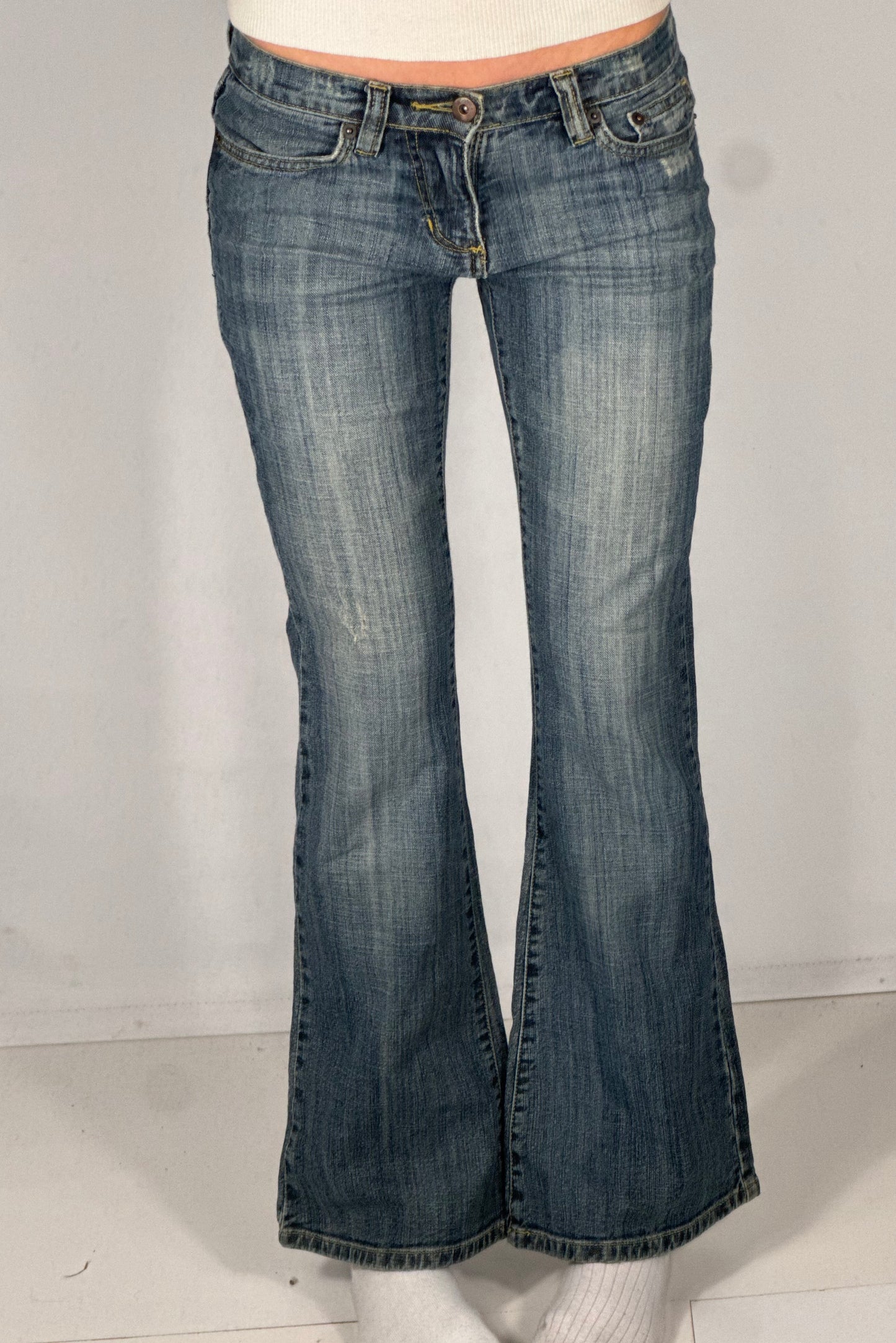 Lågmidjade jeans stl: XS