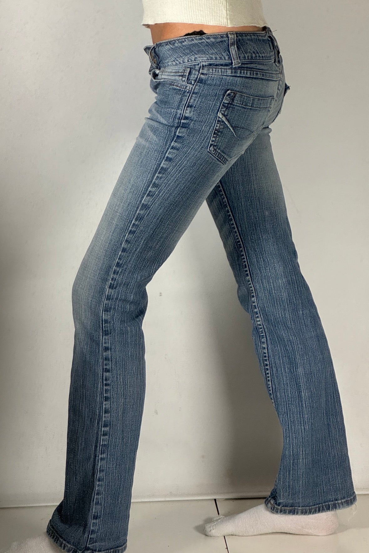 Lågmidjade jeans stl: XXS