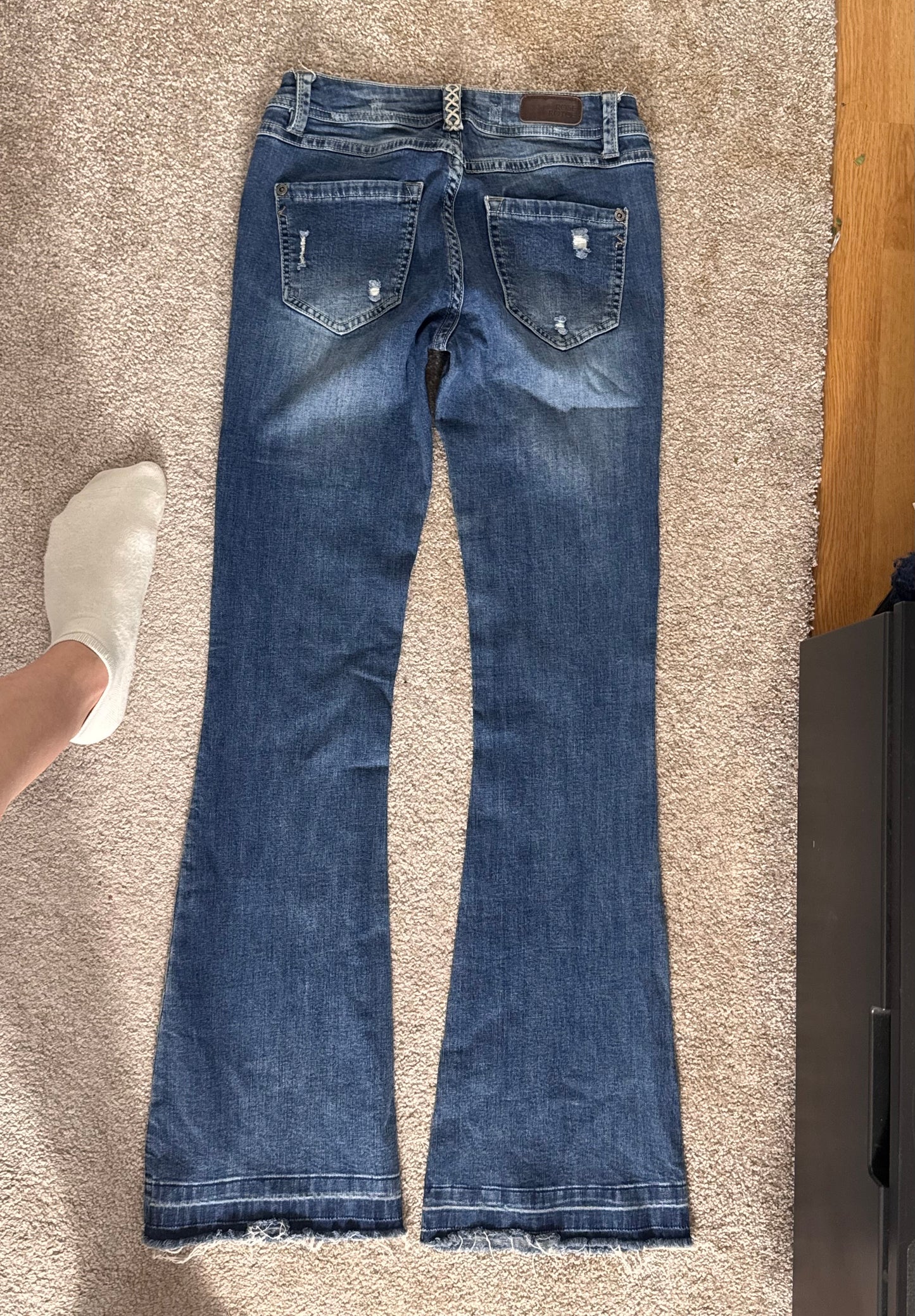 Lågmidjade jeans stl: XS