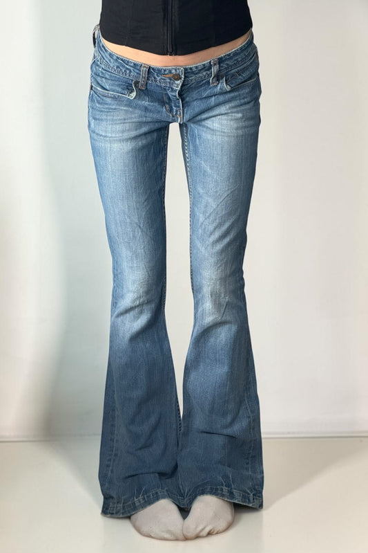 Lågmidjade jeans stl: S