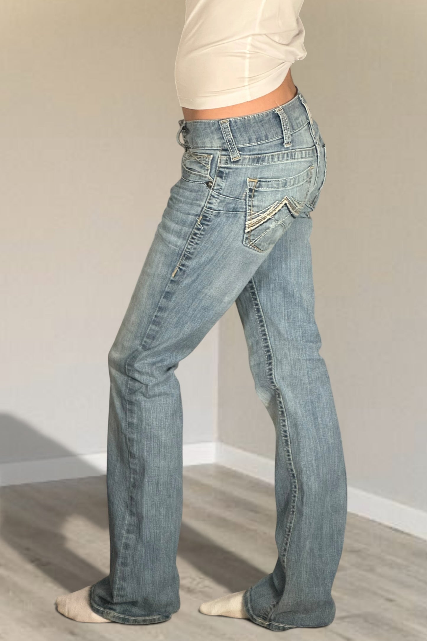 Lågmidjade jeans stl: XS