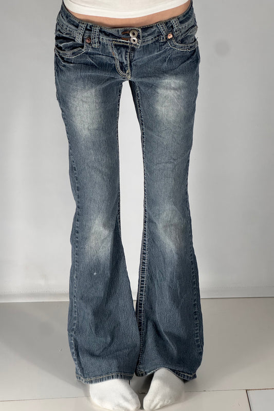 Lågmidjade jeans stl: S