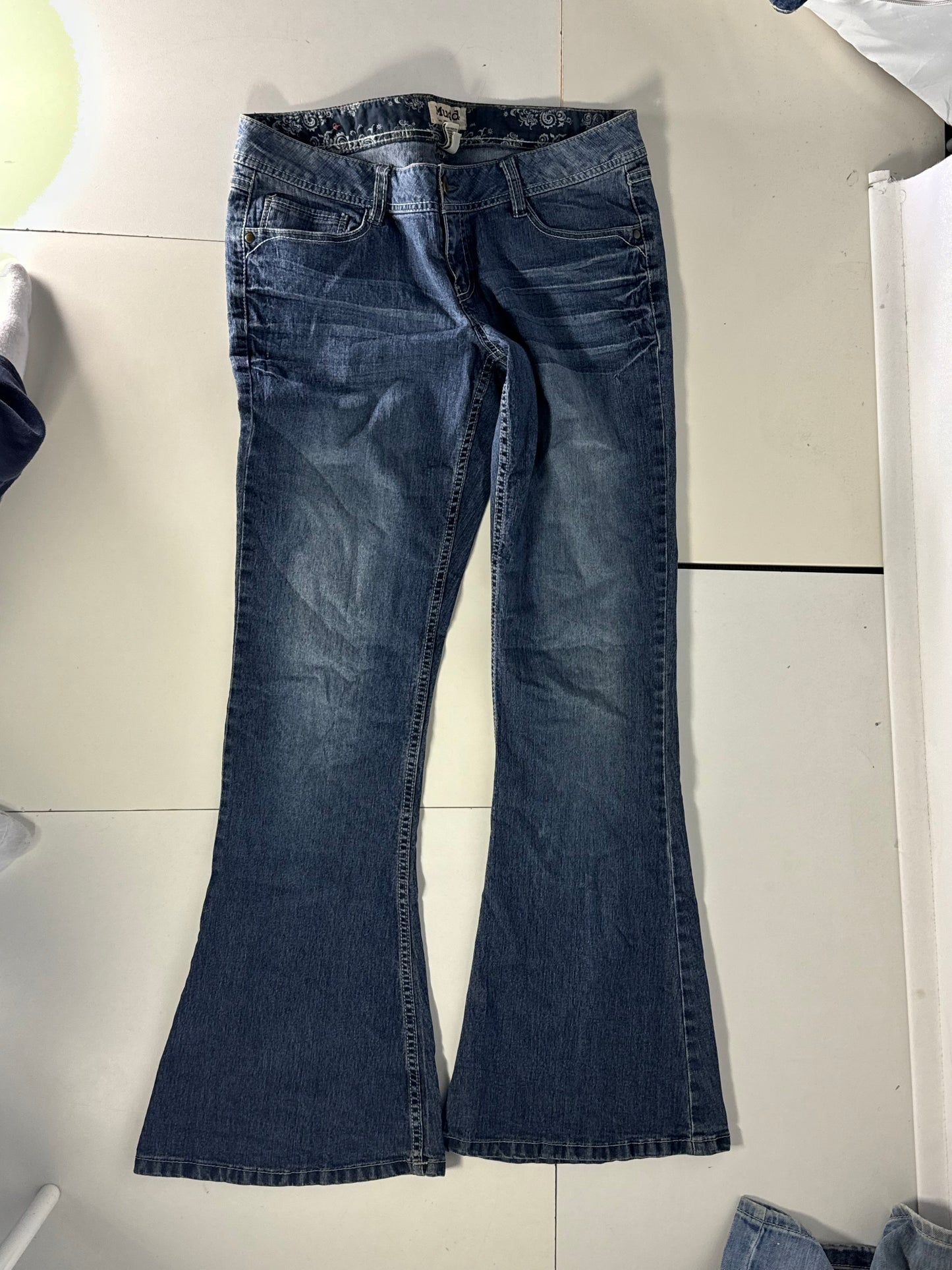 Lågmidjade jeans stl: M