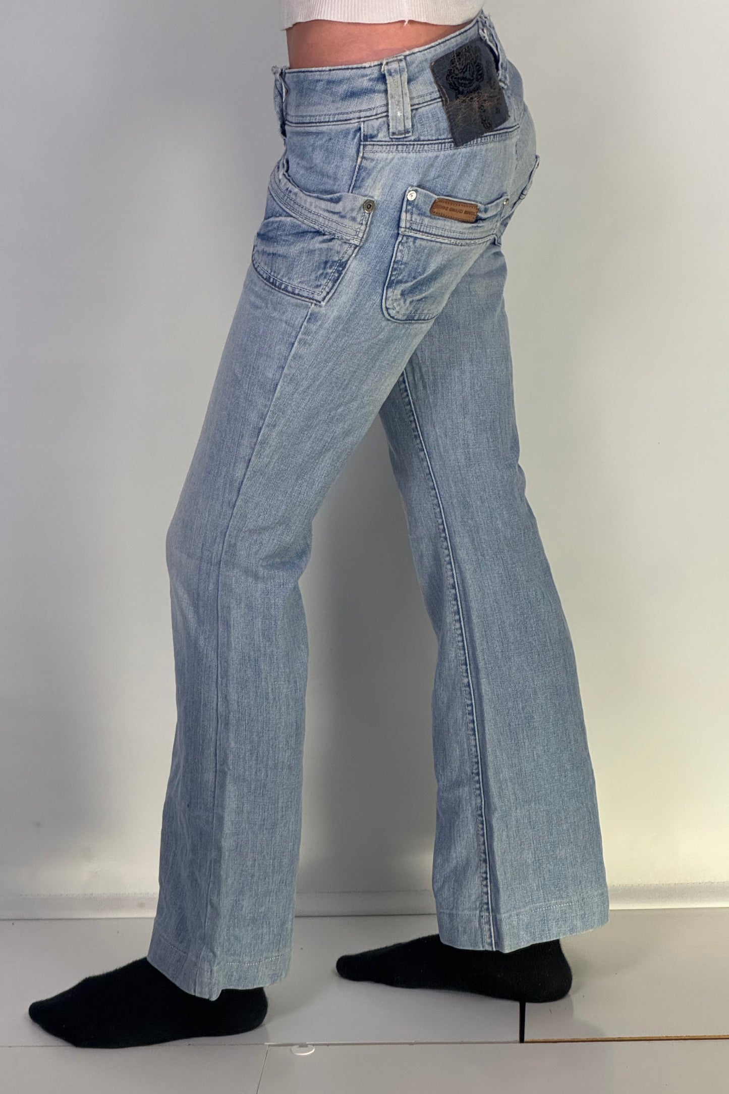 Lågmidjade jeans stl: XS