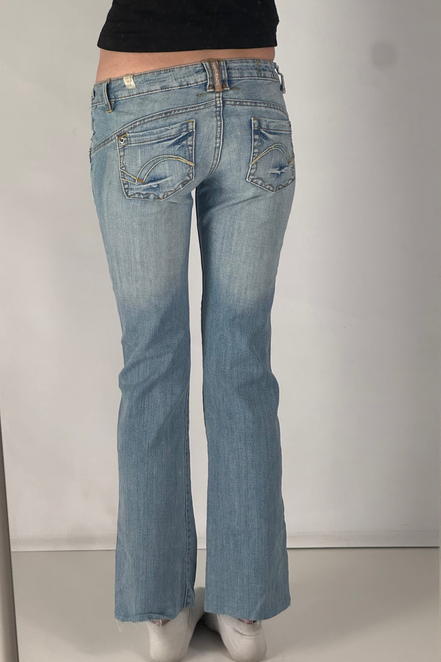 Lågmidjade jeans stl: XS