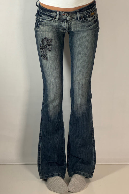 Lågmidjade jeans stl: XXS