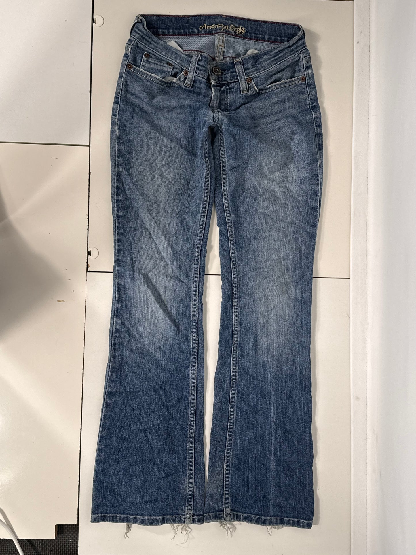 Lavlivede jeans str: XS