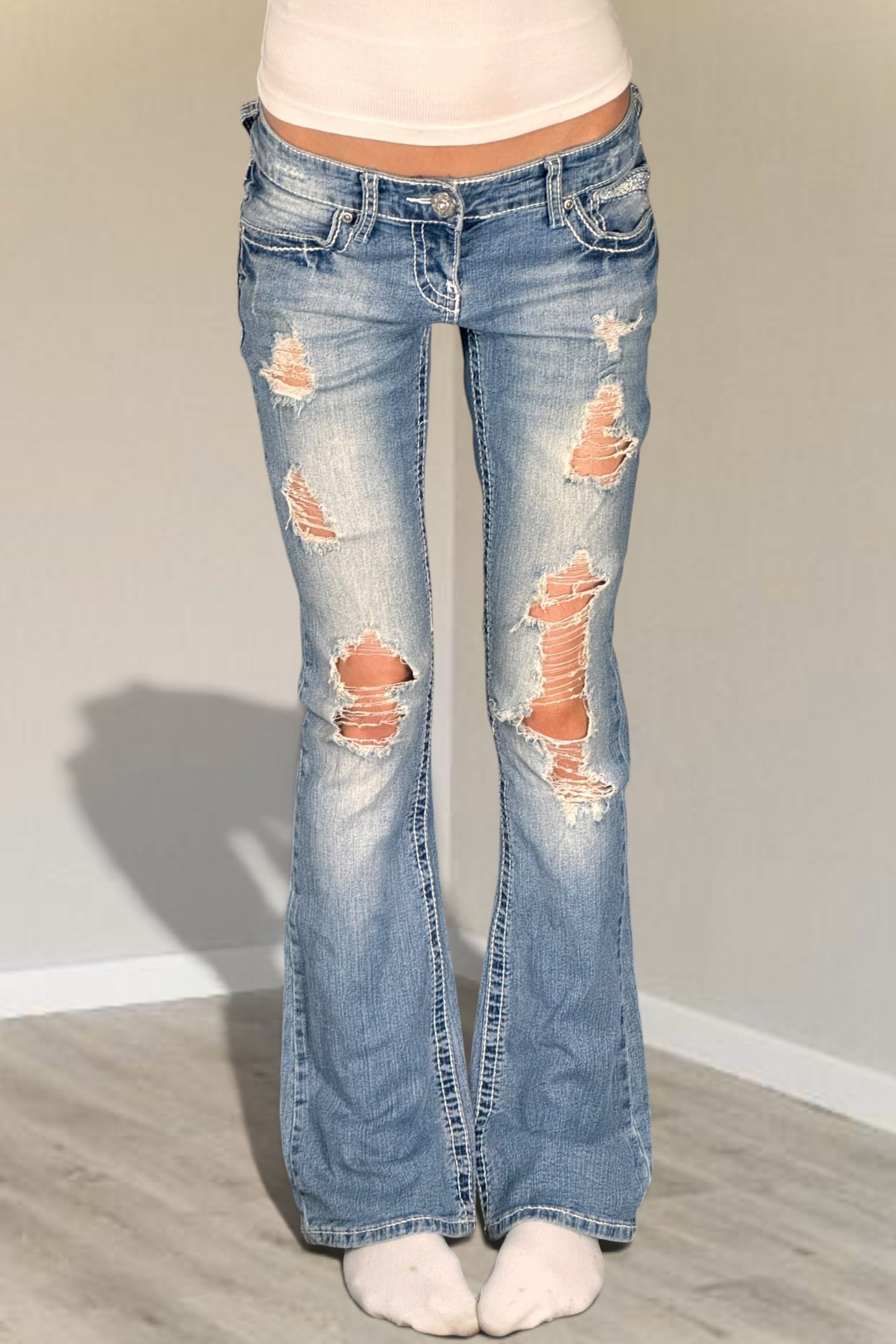 Lågmidjade jeans stl: (kopia 28)