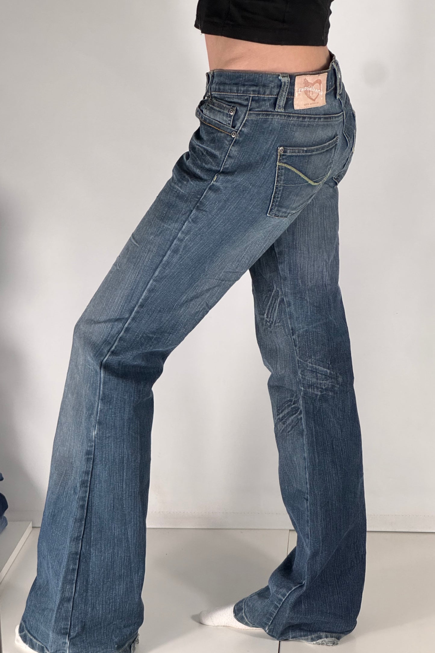 Lågmidjade jeans stl: XS/S