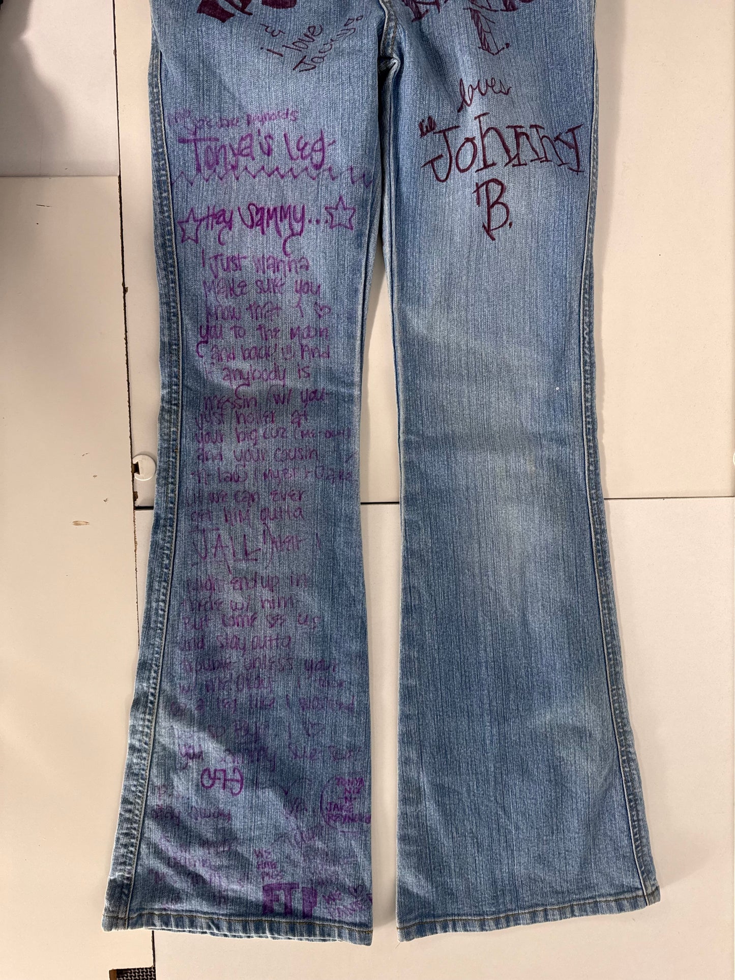Lågmidjade jeans stl: XS