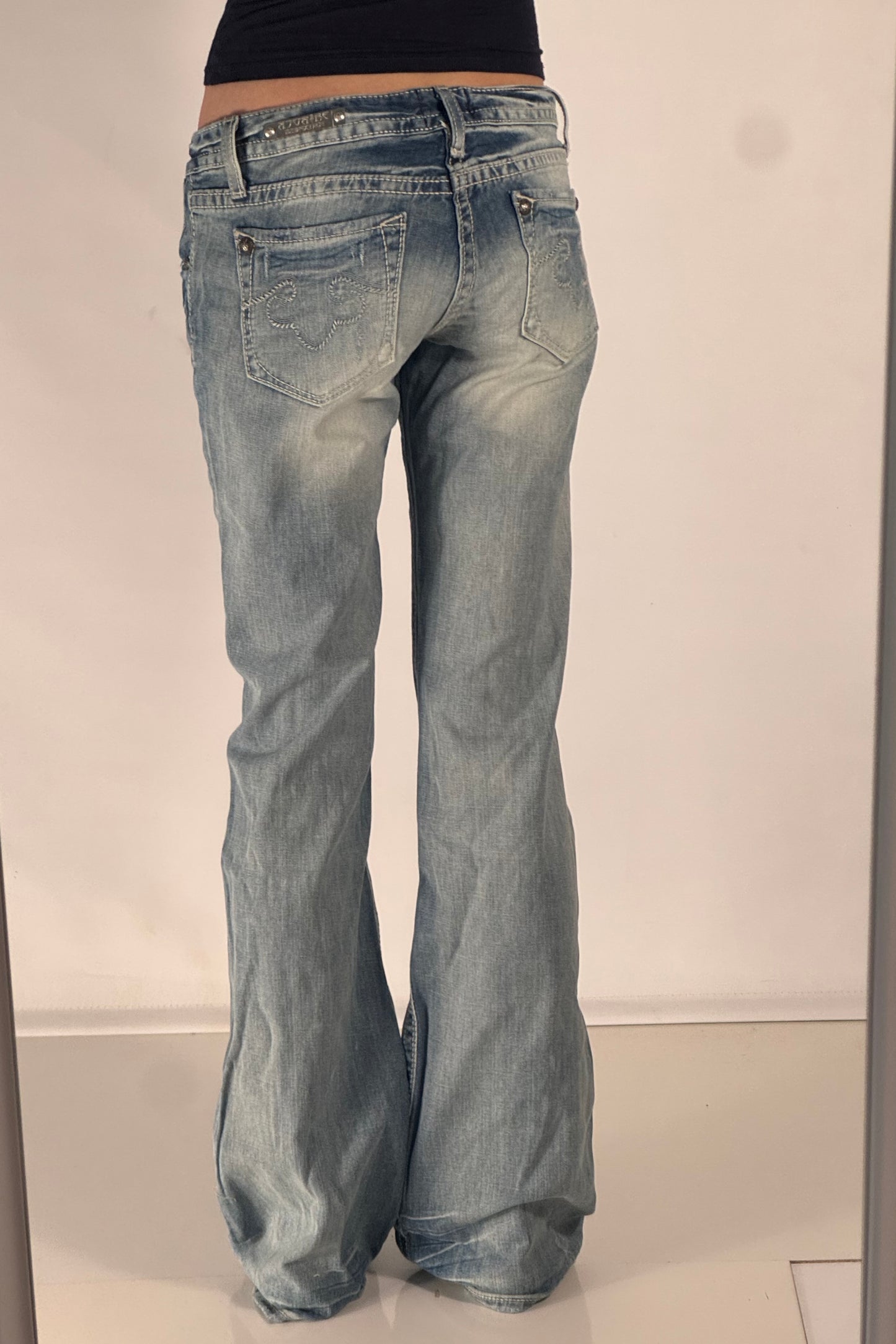 Lågmidjade jeans stl: XS