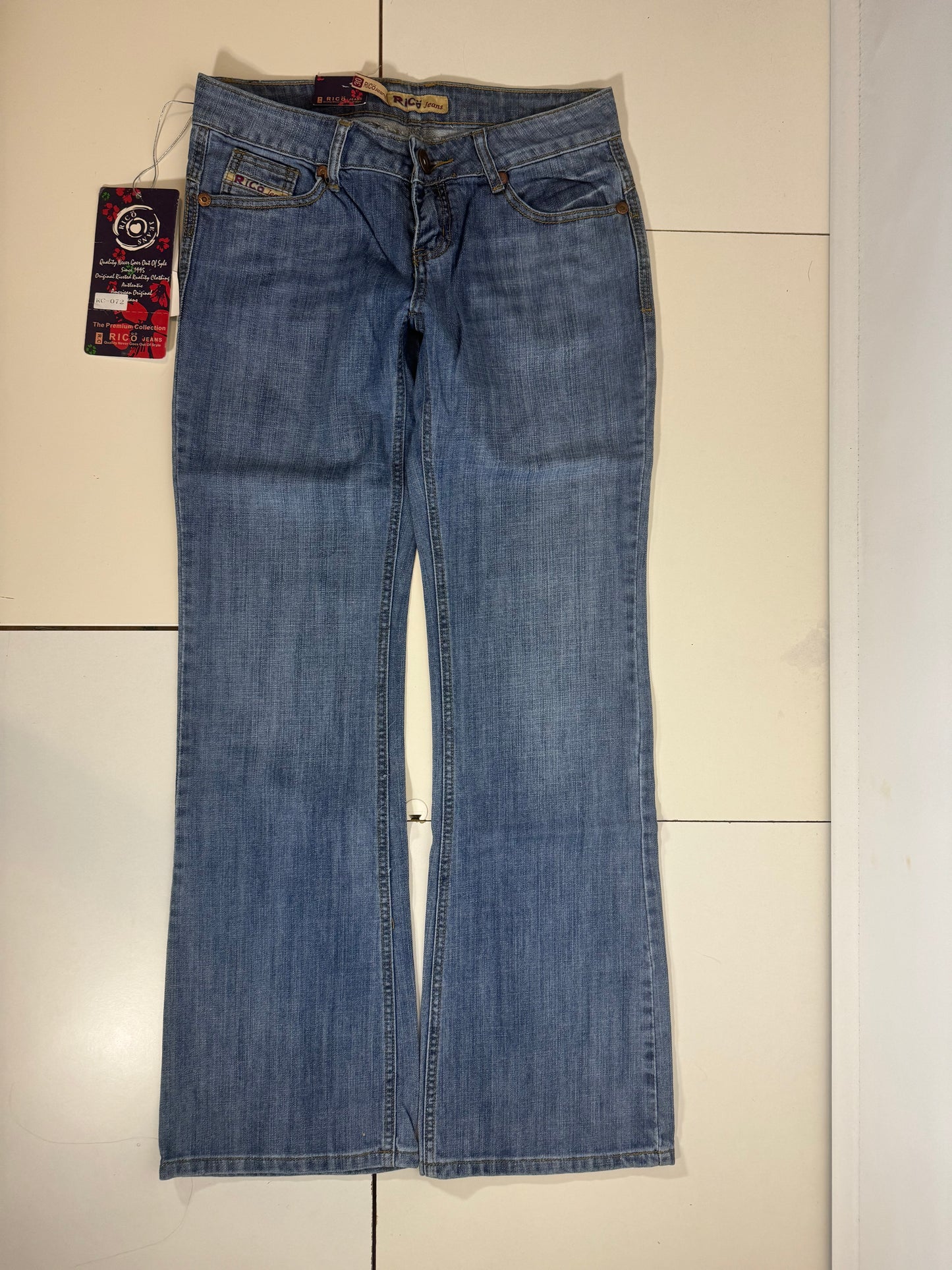 Lågmidjade jeans stl: S