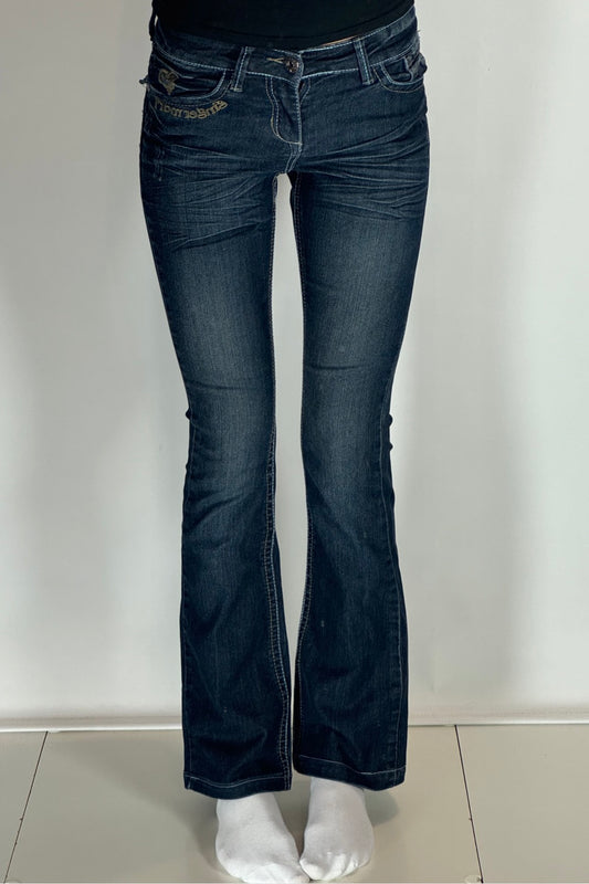 Lågmidjade jeans stl: XS