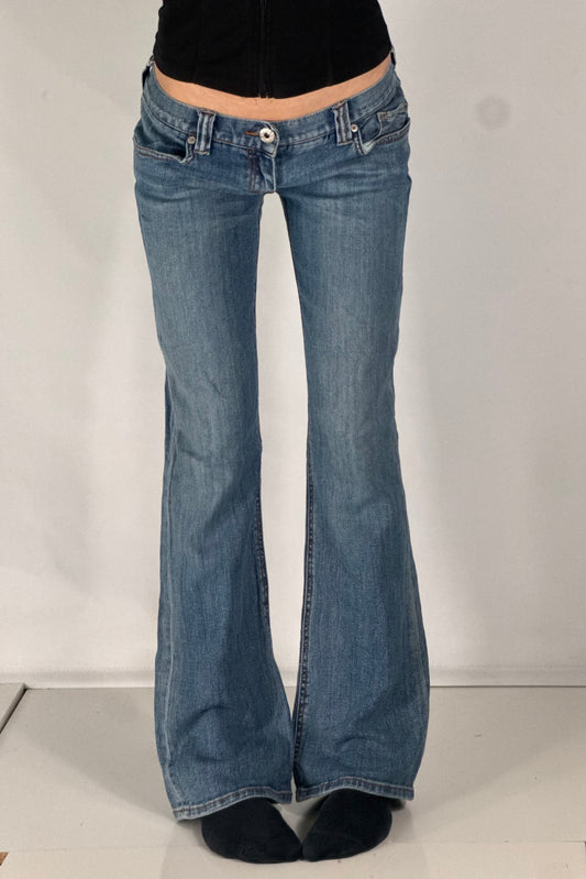 Lågmidjade jeans stl: S