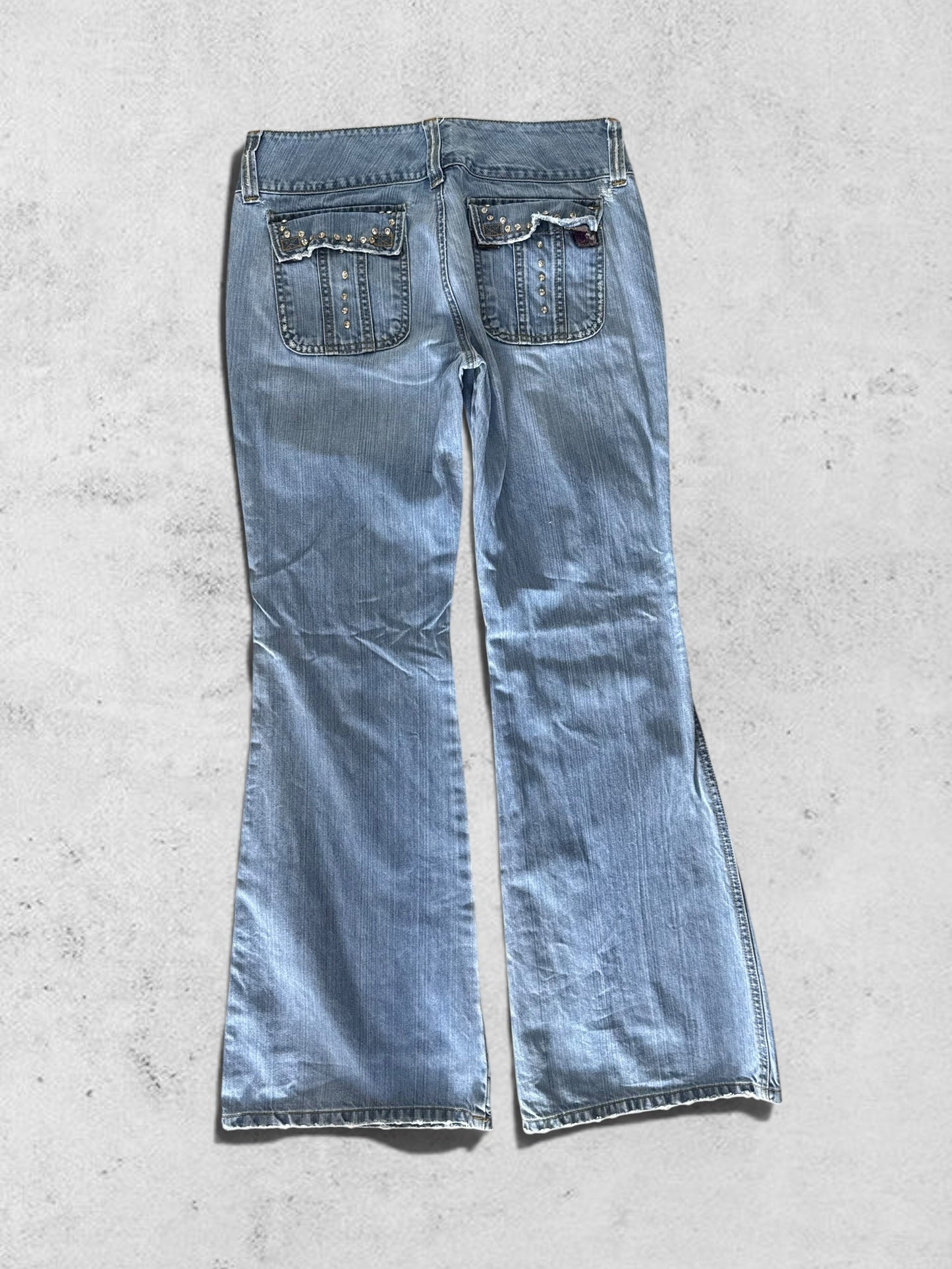Lågmidjade jeans stl: S